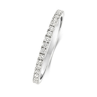 Platinum Diamond Set Eternity Ring