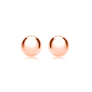 18K Rose Gold Spanish Stud Earring