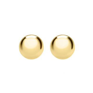 18K Yellow Gold Spanish Stud Earrings