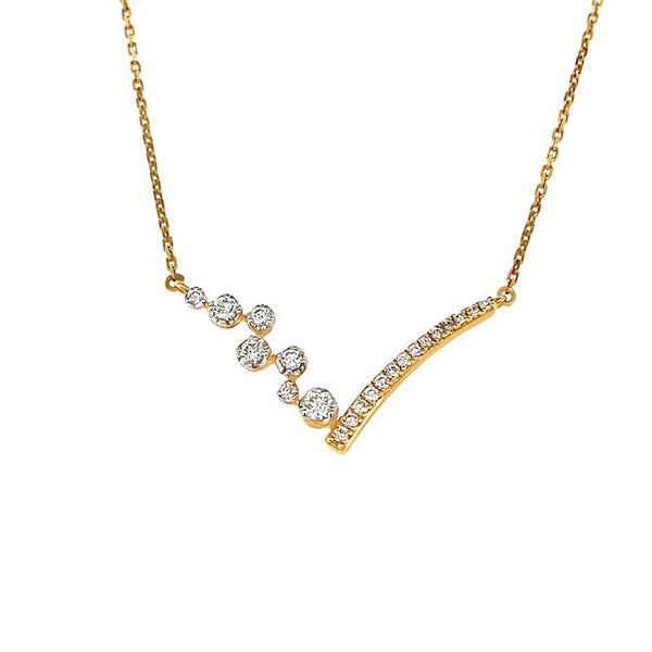 Diamond necklace on sale under 50000