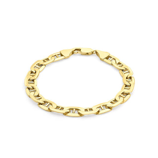 9K Yellow Gold 200 Rambo Chain Bracelet /8’’