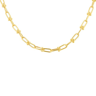 9K Yellow Gold Industrial Chain /22’’