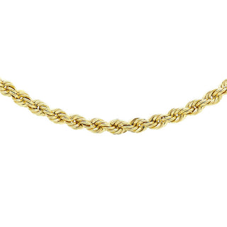 9K Yellow Gold 80 Rope Chain /20"