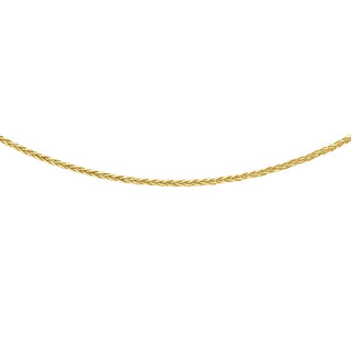 9K Yellow Gold 25 Spiga Chain /18’’