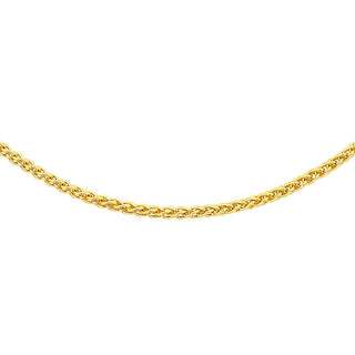 18K Yellow Gold Spiga Chain /18’’