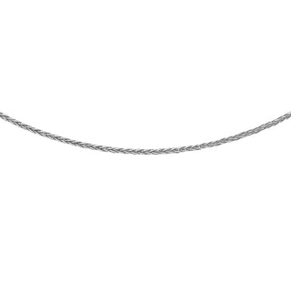 9K White Gold DC Mini 25 Spiga Chain