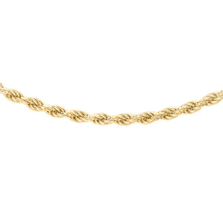 9K Yellow Gold 30 Rope Chain/ 18"