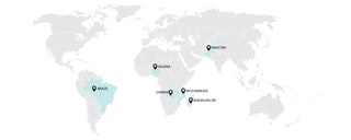 map of where to find aquamarine gemstones