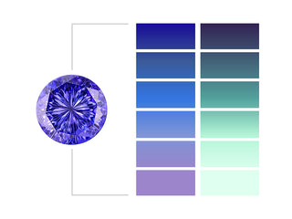 tanzanite jewellery colour guide