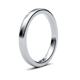 Ladies Soft Court Classic Wedding Ring