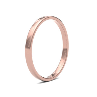 Ladies Soft Court Classic Wedding Ring