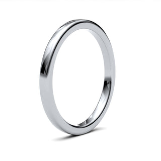 Ladies Soft Court Classic Wedding Ring